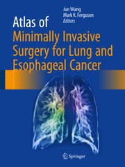 Cover von Atlas of Minimally Invasive Surgery for Lung and Esophageal Cancer