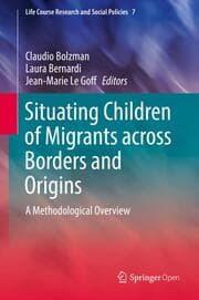 Cover von Situating Children of Migrants across Borders and Origins