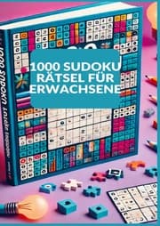 Cover von 1000+ Sudoku-Rätsel für Erwachsene