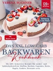 Cover von Das XXL Low-Carb Backwaren Kochbuch