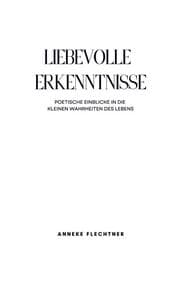Cover von Liebevolle Erkenntnisse