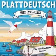Cover von Plattdeutsch zum Ausmalen - für norddeutsche Seelen!