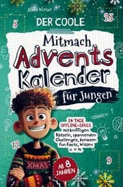Cover von Der coole Mitmach-Adventskalender für Jungen