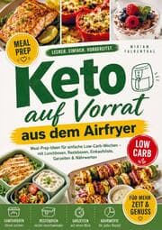 Cover von Keto auf Vorrat aus dem Airfryer