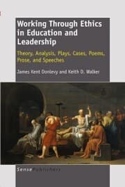 Cover von Working Through Ethics in Education and Leadership