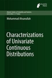 Cover von Characterizations of Univariate Continuous Distributions
