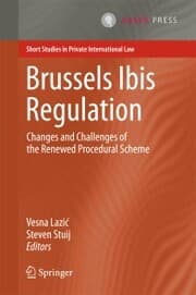 Cover von Brussels Ibis Regulation