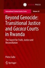 Cover von Beyond Genocide: Transitional Justice and Gacaca Courts in Rwanda