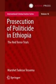 Cover von Prosecution of Politicide in Ethiopia