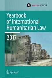 Cover von Yearbook of International Humanitarian Law, Volume 20,2017