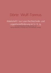Cover von Arbeitsheft 1 zur Lese-Rechtschreib- und Legasthenieförderung im 5./ 6. Jg.