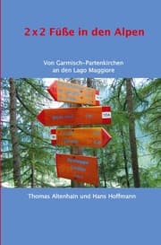 Cover von 2 x 2 Füße in den Alpen