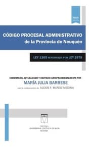 Cover von Código procesal administrativo de la provincia de Neuquén