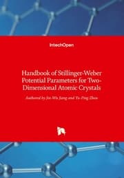 Cover von Handbook of Stillinger-Weber Potential Parameters for Two-Dimensional Atomic Crystals