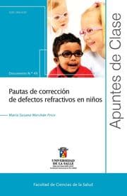 Cover von Pautas de corrección de defectos refractivos en niños