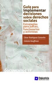 Cover von Guía para implementar decisiones sobre derechos sociales