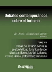 Cover von Debates contemporáneos sobre el turismo Tomo VIII