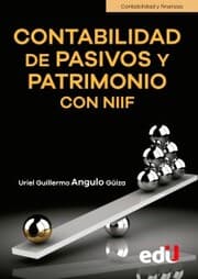 Cover von Contabilidad de pasivos y patrimonio con NIIF