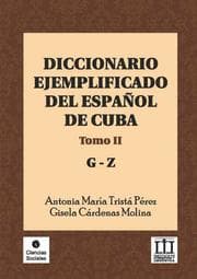 Cover von Diccionario ejemplificado del español de Cuba
