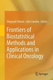 Cover von Frontiers of Biostatistical Methods and Applications in Clinical Oncology