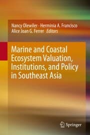 Cover von Marine and Coastal Ecosystem Valuation, Institutions, and Policy in Southeast Asia