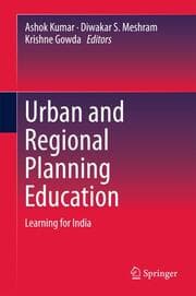 Cover von Urban and Regional Planning Education