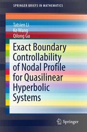 Cover von Exact Boundary Controllability of Nodal Profile for Quasilinear Hyperbolic Systems