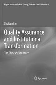 Cover von Quality Assurance and Institutional Transformation