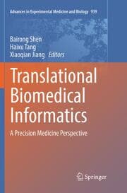 Cover von Translational Biomedical Informatics