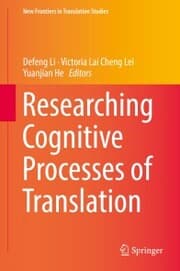Cover von Researching Cognitive Processes of Translation