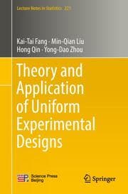 Cover von Theory and Application of Uniform Experimental Designs