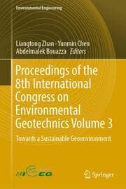 Cover von Proceedings of the 8th International Congress on Environmental Geotechnics Volume 3