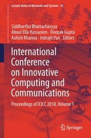 Cover von International Conference on Innovative Computing and Communications