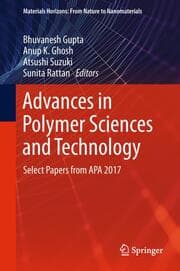 Cover von Advances in Polymer Sciences and Technology