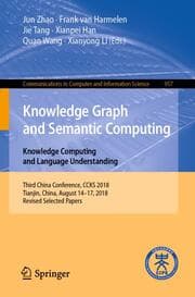 Cover von Knowledge Graph and Semantic Computing. Knowledge Computing and Language Understanding