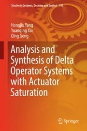 Cover von Analysis and Synthesis of Delta Operator Systems with Actuator Saturation