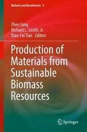 Cover von Production of Materials from Sustainable Biomass Resources