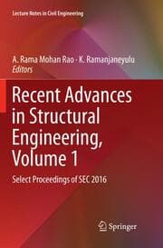 Cover von Recent Advances in Structural Engineering, Volume 1