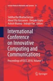 Cover von International Conference on Innovative Computing and Communications