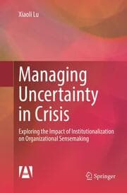 Cover von Managing Uncertainty in Crisis
