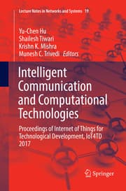 Cover von Intelligent Communication and Computational Technologies