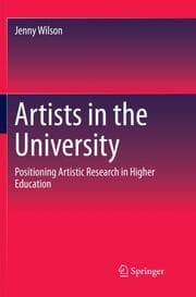 Cover von Artists in the University