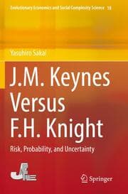 Cover von J.M. Keynes Versus F.H. Knight