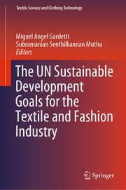 Cover von The UN Sustainable Development Goals for the Textile and Fashion Industry
