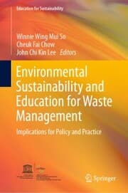 Cover von Environmental Sustainability and Education for Waste Management