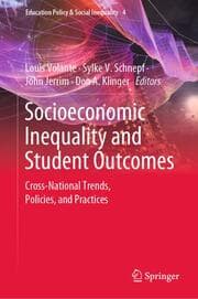 Cover von Socioeconomic Inequality and Student Outcomes