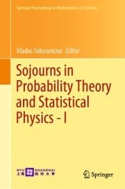 Cover von Sojourns in Probability Theory and Statistical Physics - I