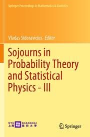 Cover von Sojourns in Probability Theory and Statistical Physics - III