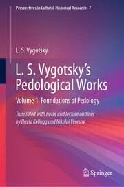 Cover von L. S. Vygotsky's Pedological Works