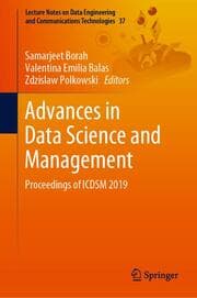 Cover von Advances in Data Science and Management